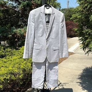 Express Seersucker Suit